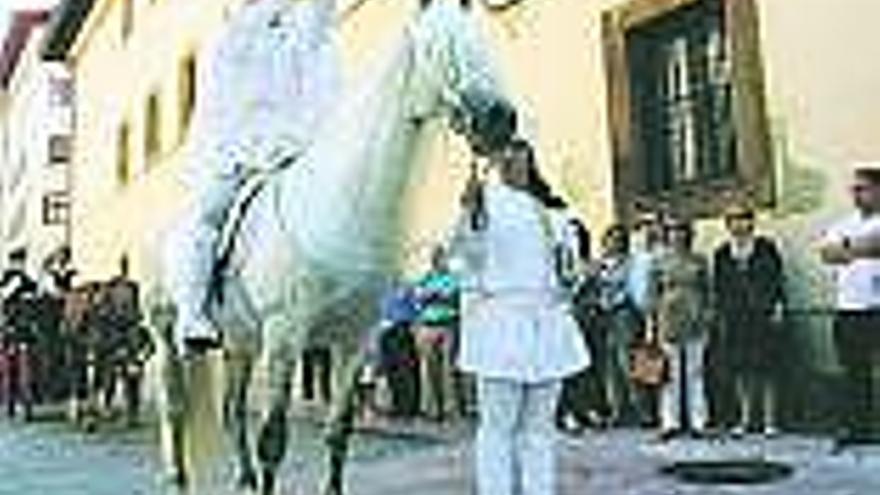 La cabalgata del heraldo.