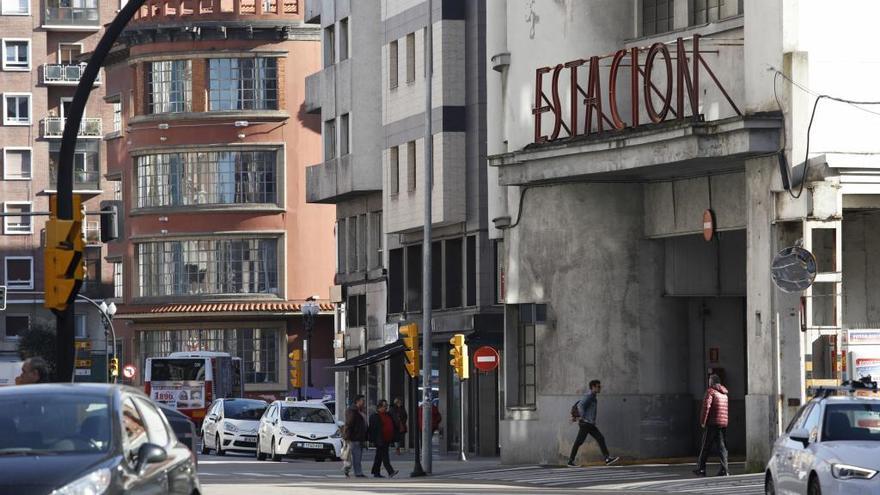 Estación de autobuses de Gijón.