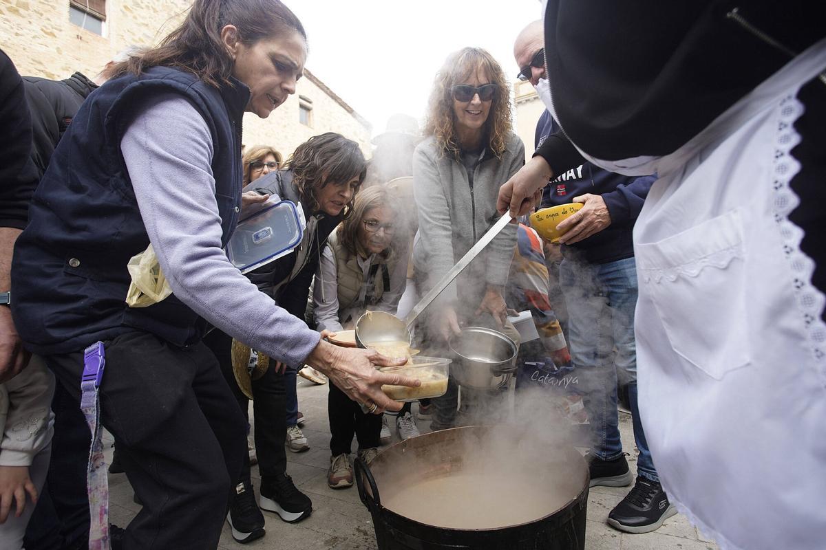 Verges dinar popular carnaval sopa de Verges
