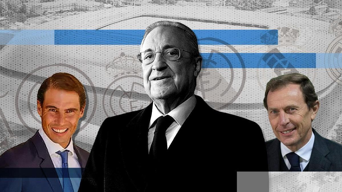 Montaje sobre los planes de sucesión de Florentino Pérez.