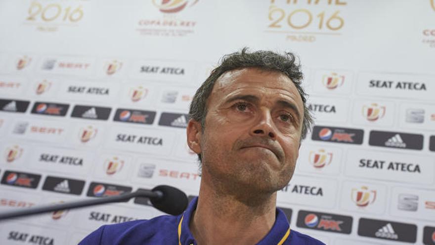 Luis Enrique: "Firmo para que la próxima temporada sea igual en número de títulos"