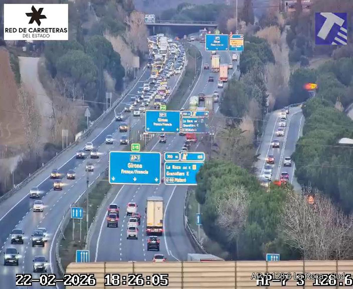 Tráfico en Llinars del Vallès