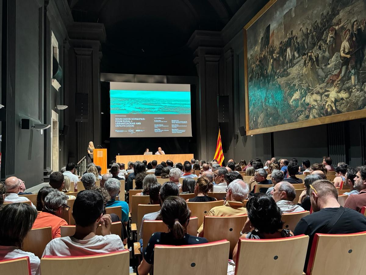 Imatge de la jornada tècnica a l'Auditori Josep Irla