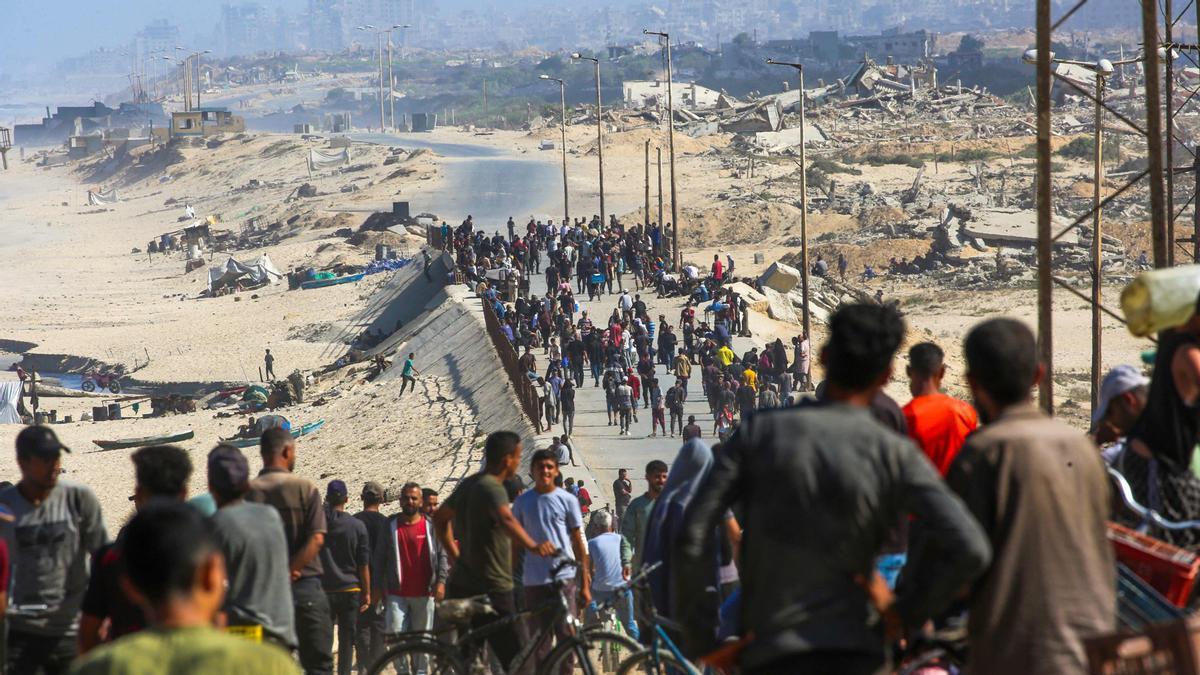 Las fuerzas israelíes han comenzado a retirarse de partes del territorio, particularmente en la ciudad de Gaza.