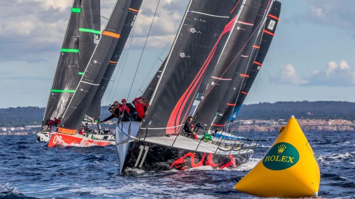 Tercera jornada de regatas del Rolex TP52 Championship. | NICO MARTÍNEZ