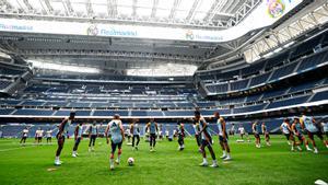 El Real Madrid cerró su semana de preparación del encuentro ante el Real Valladolid