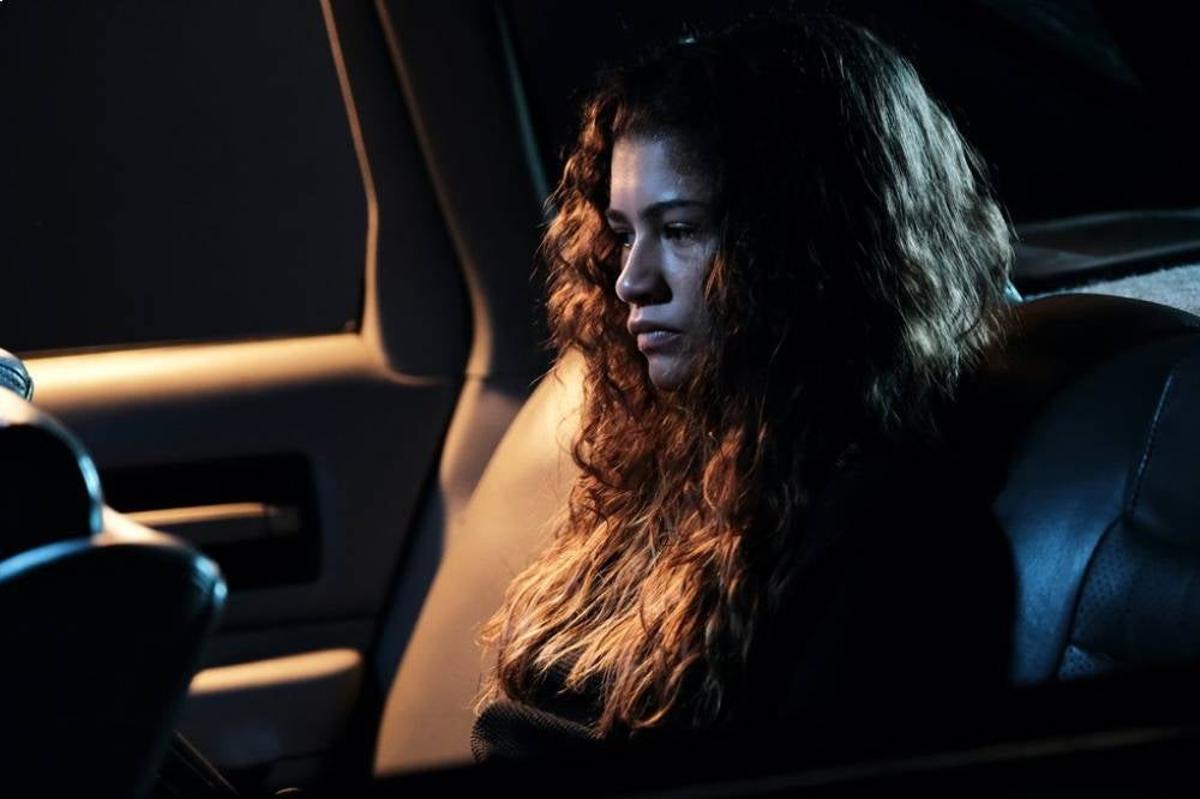 Zendaya en un fotograma de 'Euphoria'