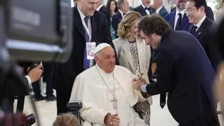 El Papa denuncia el uso de 'robots asesinos' en las guerras en la cumbre del G7 de Italia