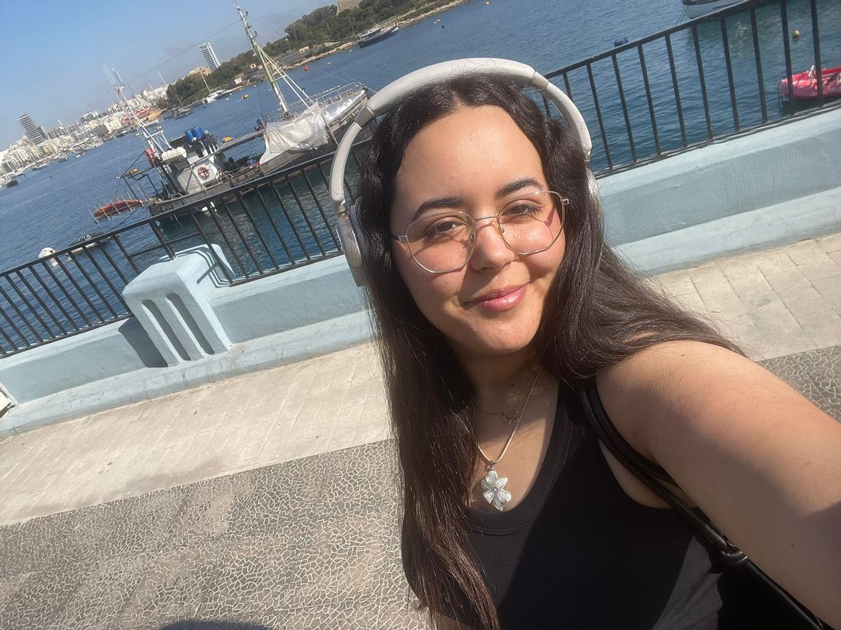 Otra estudiante en su estancia Erasmus.