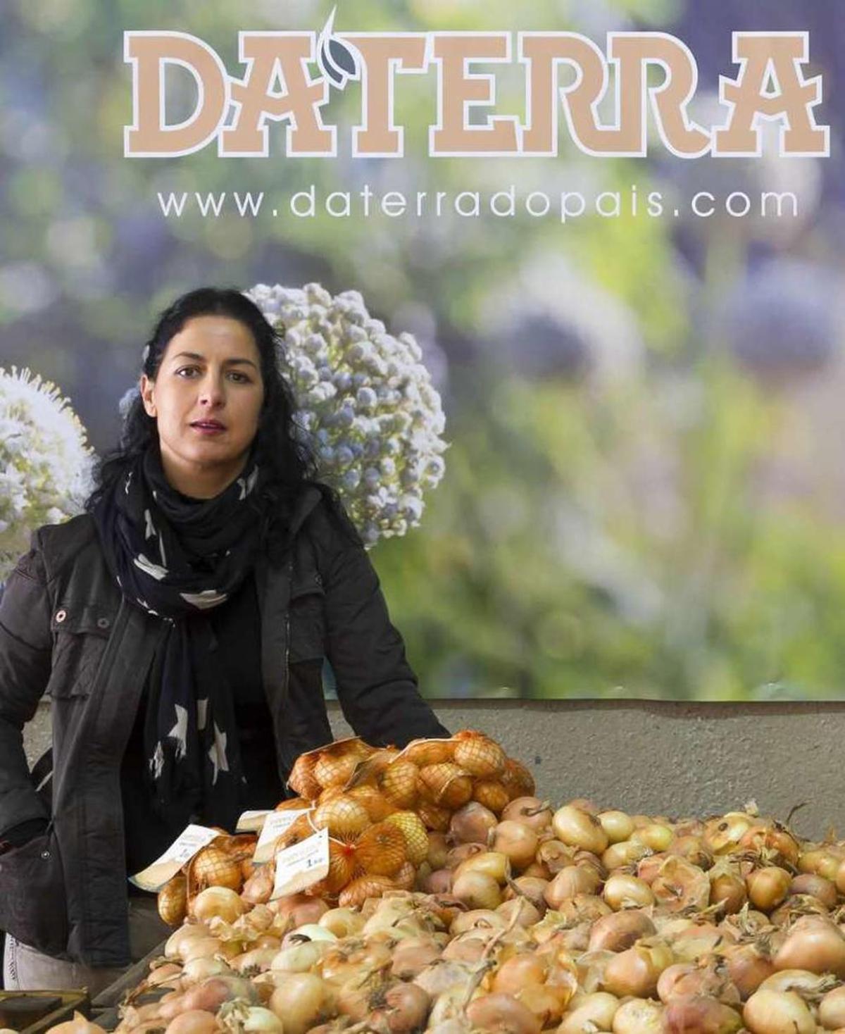 La agricultora Cristina Bañobre, de Miño.