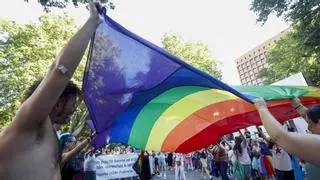 Miles de personas salen a defender los derechos LGTBI+ en Madrid: "Quieren devolvernos al armario"