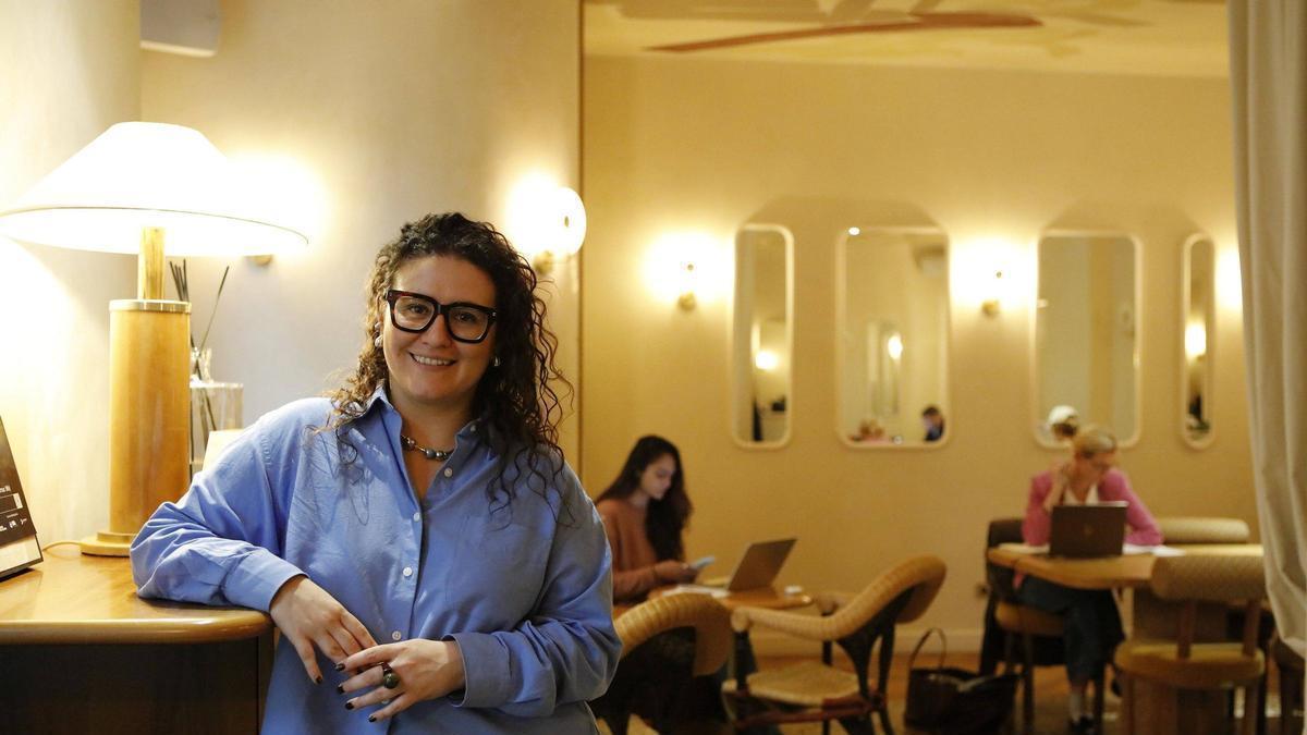 La mexicana Sofía Arnau trabaja desde febrero como directora del Aethos Club en Palma.