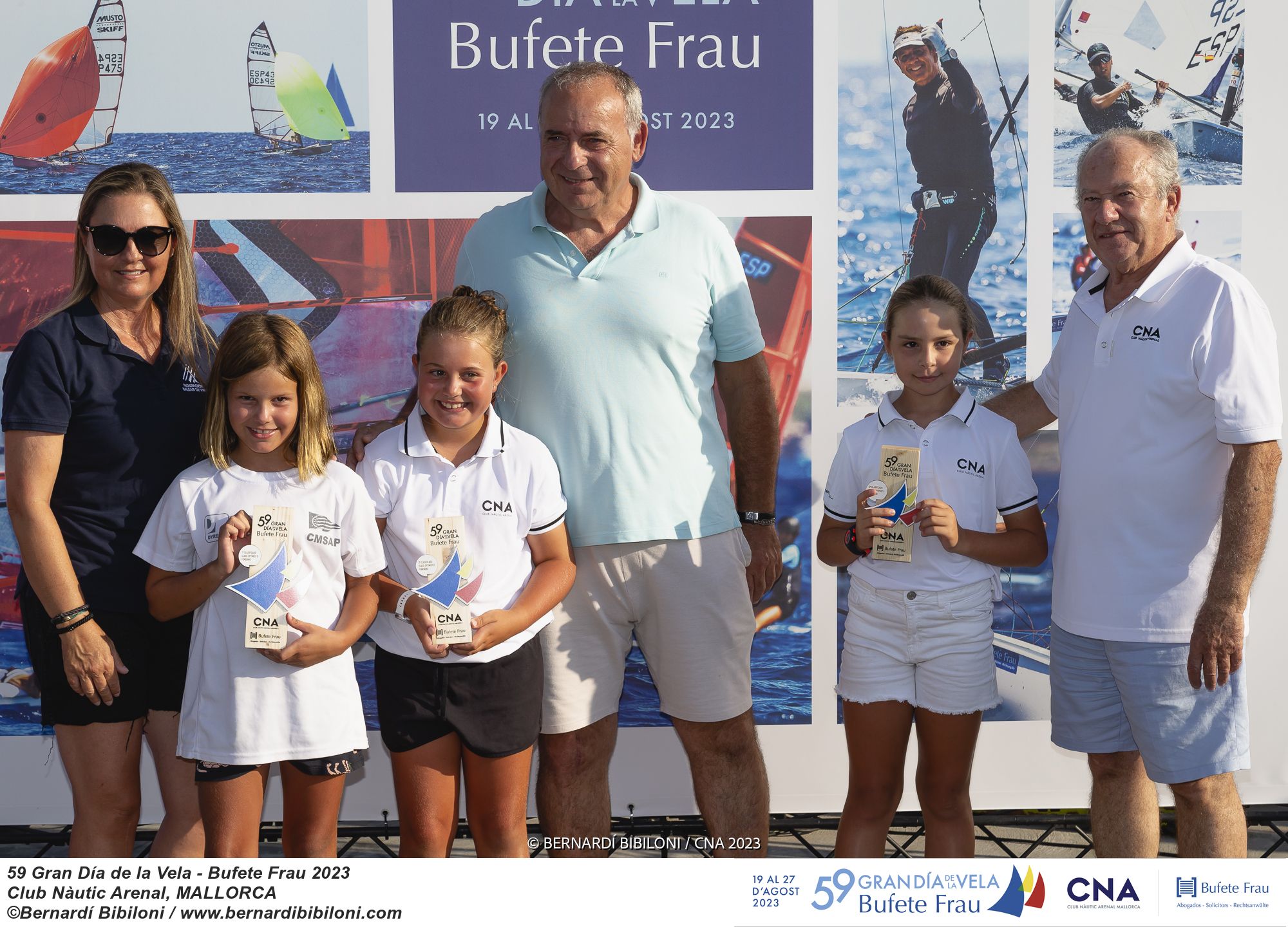 Entrega de trofeos de la regata Bufete Frau - Gran Día de la Vela