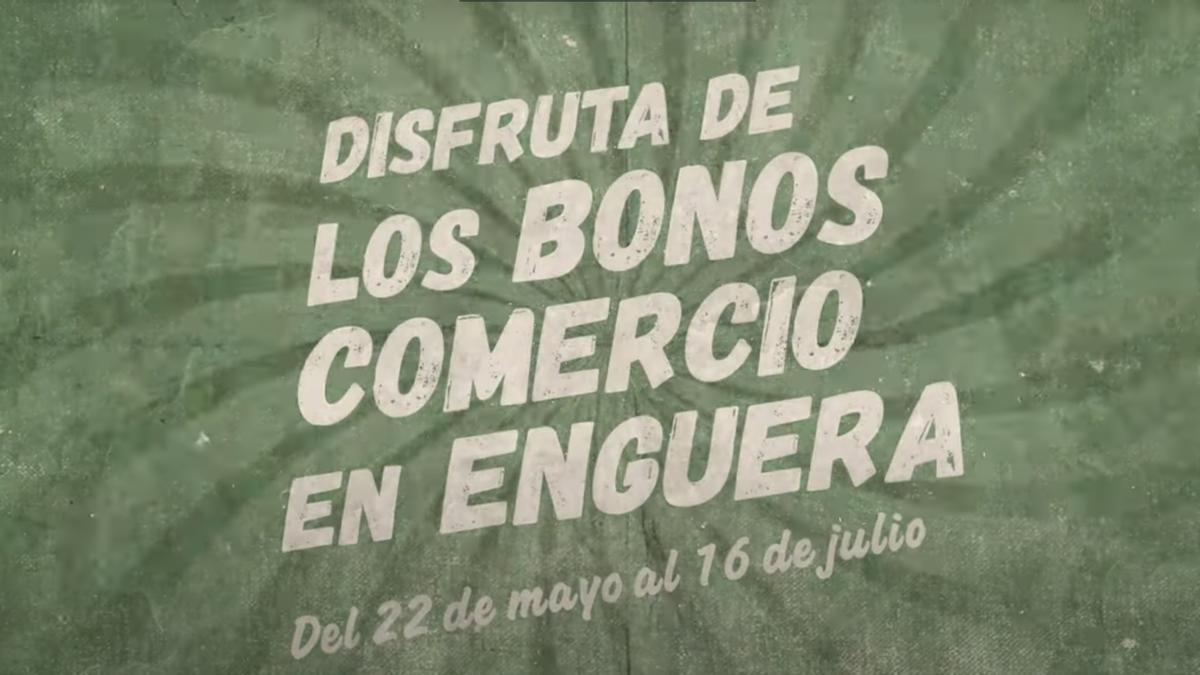 Campaña de los bonos comercio impulsada por el Ayuntamiento de Enguera.