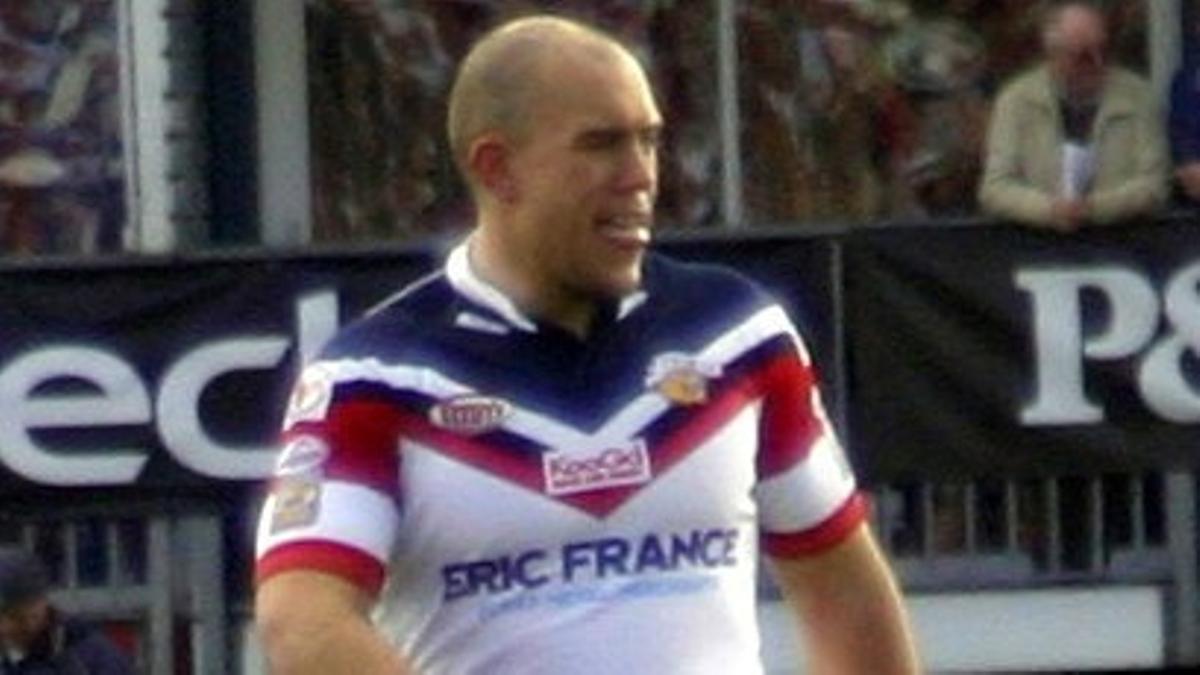 El jugador de rugby Ricky Bibey.