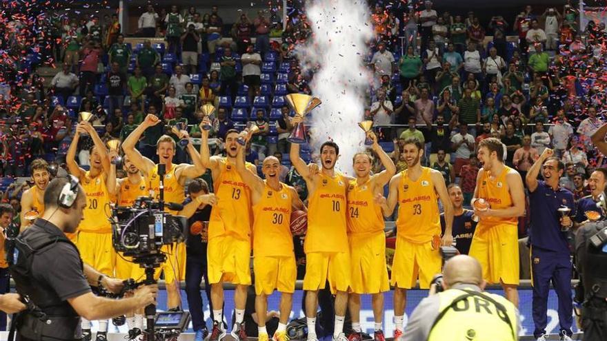 El Barcelona convierte en pesadilla el sueño del Unicaja de completar el triplete nacional (62-80)