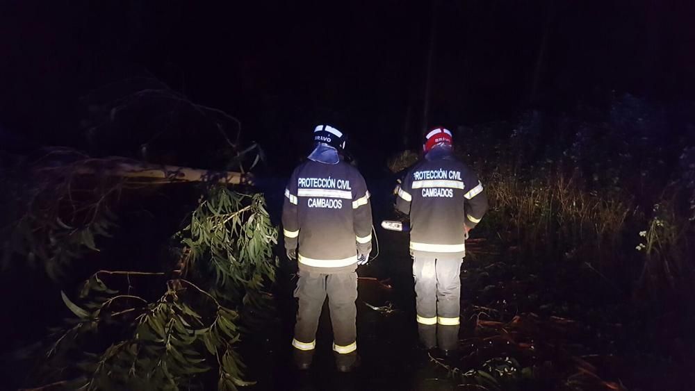 El trabajo de los servicios de emergencia