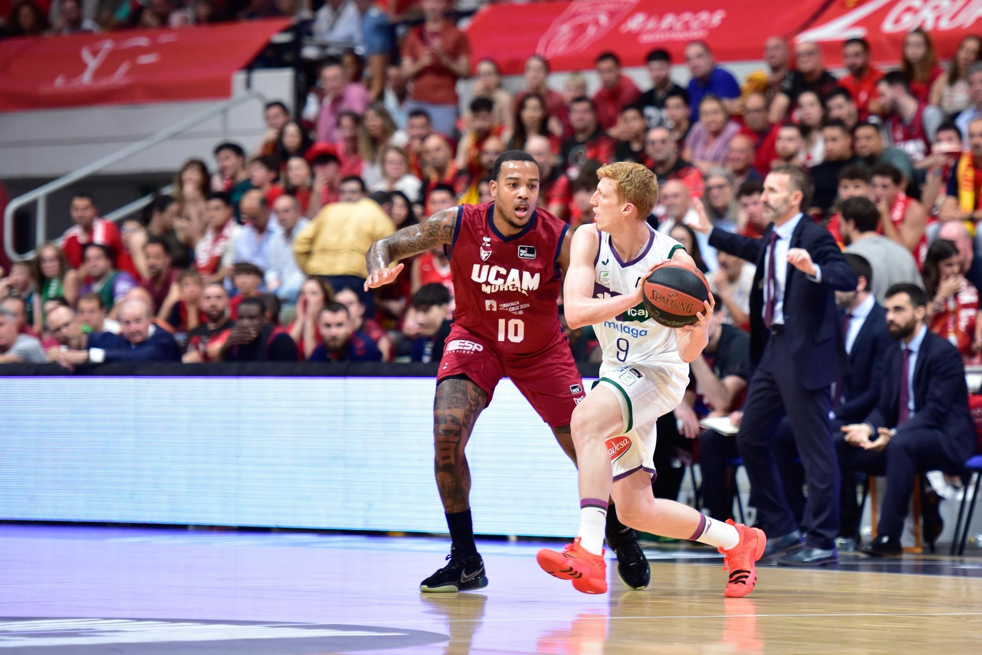 Fotos del tercer partido de semifinales de la Liga Endesa: UCAM Murcia - Unicaja