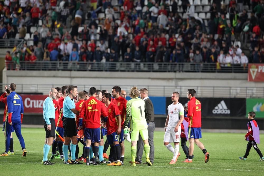 España 1 - 0 Noruega en Nueva Condomina