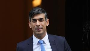 El primer ministro británico, Rishi Sunak.