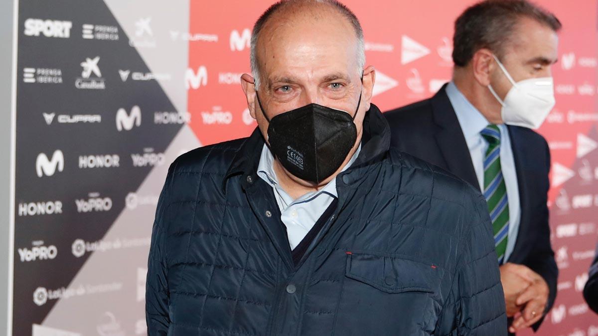 Tebas, en la gala Valores de SPORT