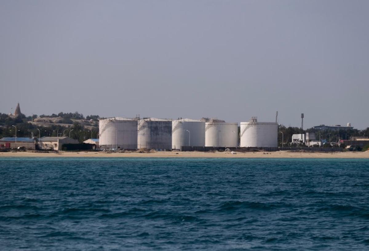 La isla de Kharg (Irán)