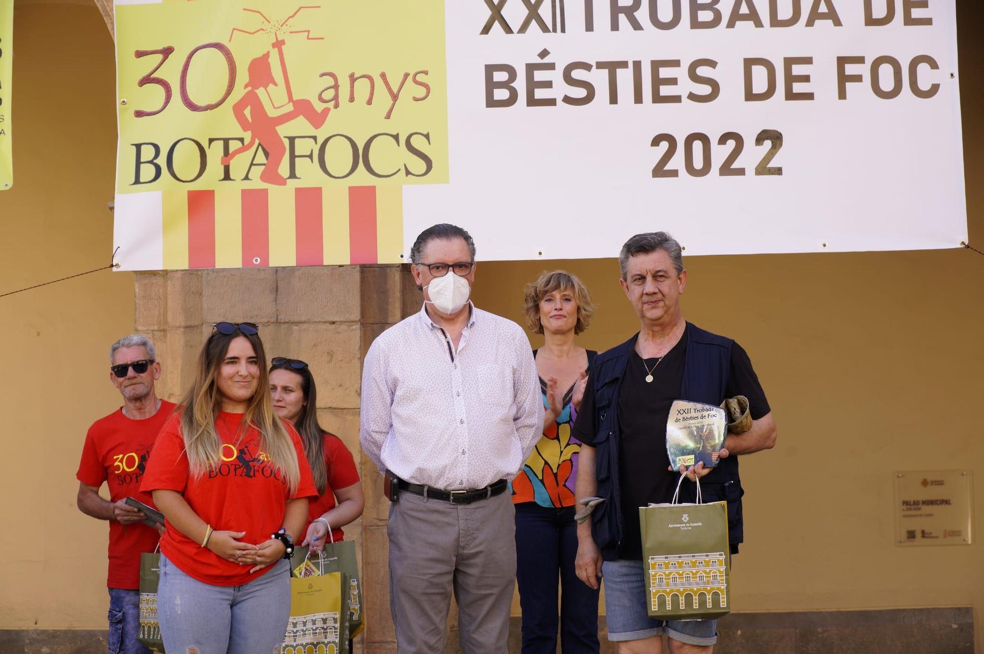 Castelló celebra la XXII Trobada de Bèsties de Foc