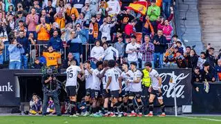 El Valencia, quinto equipo de Europa en minutos de los sub-21