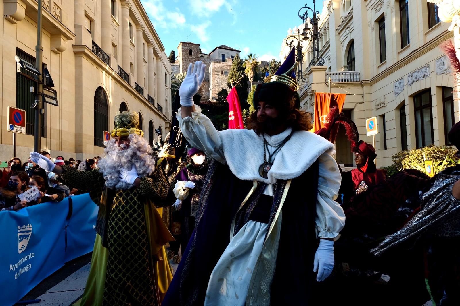 La Cabalgata de los Reyes Magos de Málaga de 2021