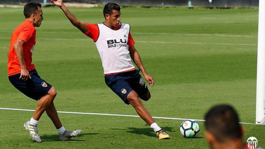 Primer entrenamiento de Murillo