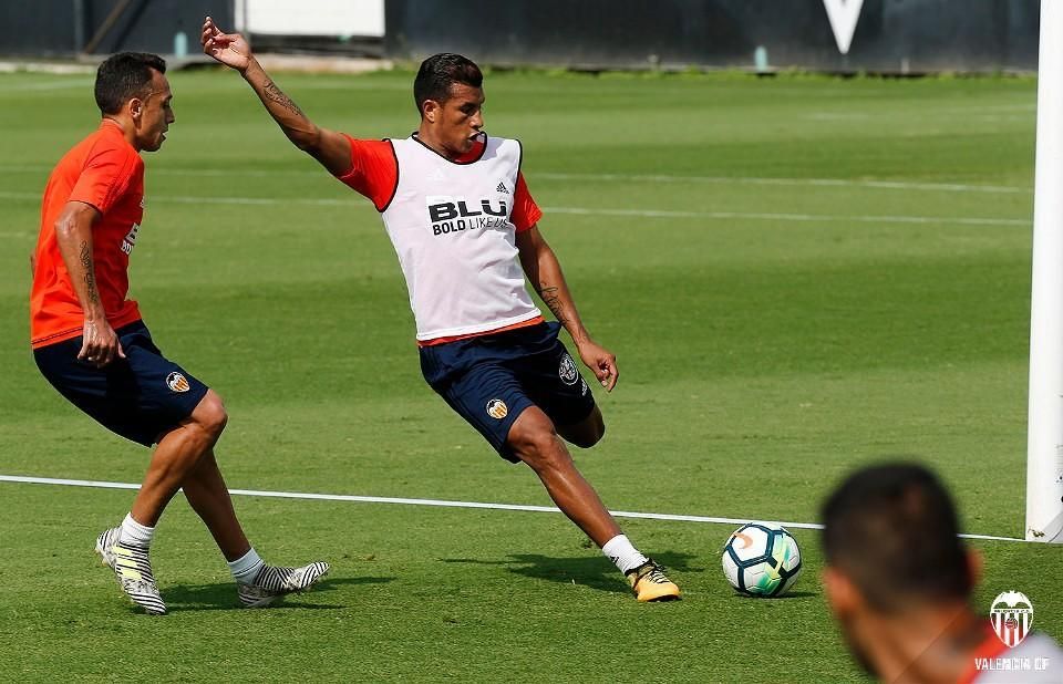 Primer entrenamiento de Murillo