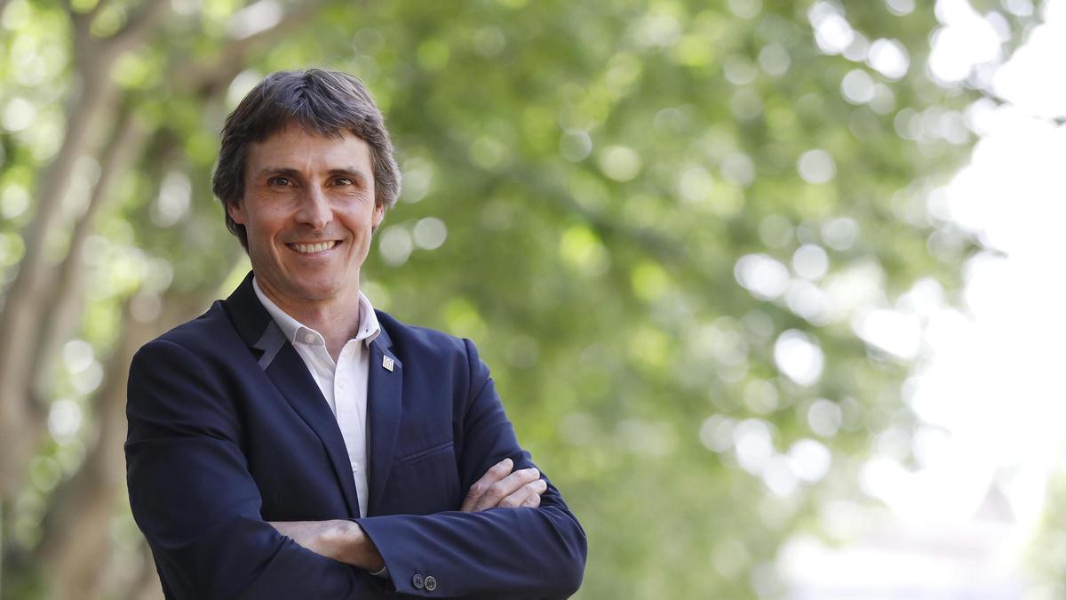 Salvador Vergés, candidat de Junts  + per Girona.