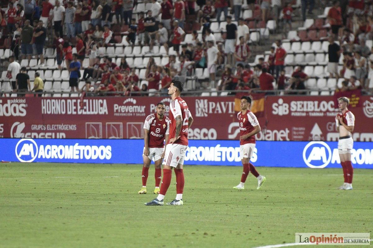 Así fue el encuentro del play off del Real Murcia y el Nástic en la lucha por el ascenso