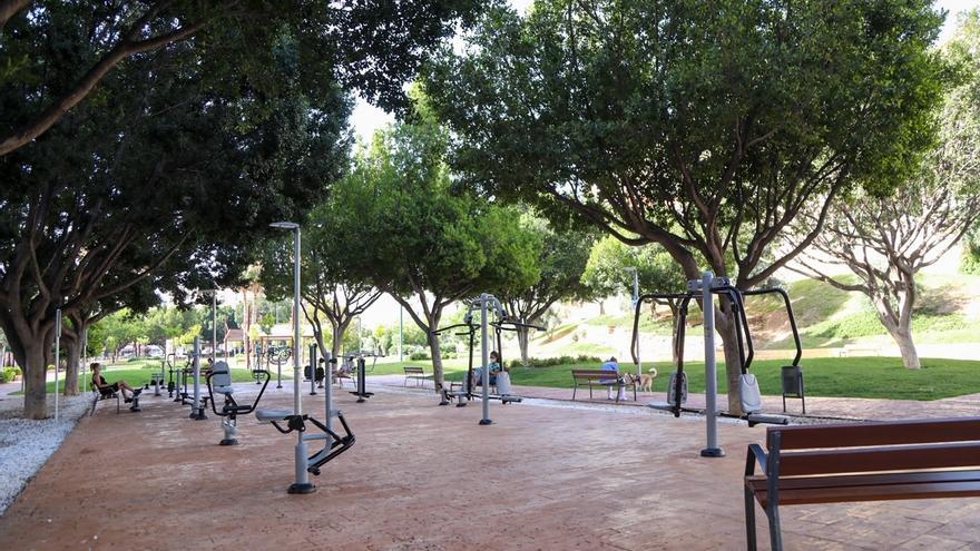 El Parque del Norte estrena un gimnasio al aire libre