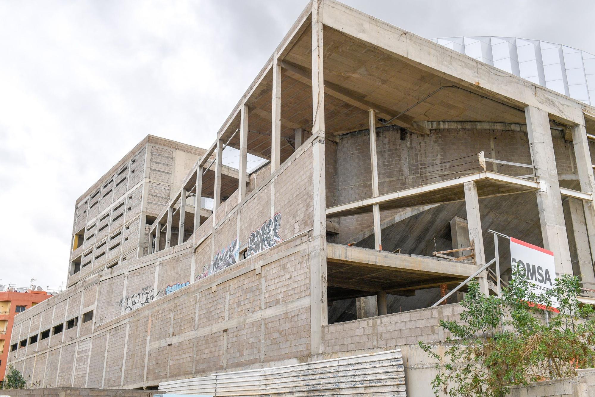 Abandono del Palacio de la Cultura de Telde