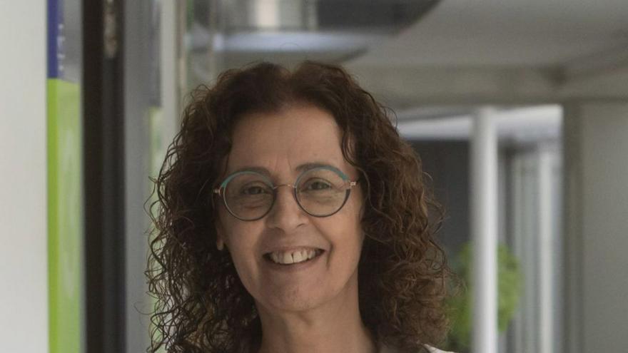 Carmen Durán, con una campaña de salud pública. | X. Álvarez