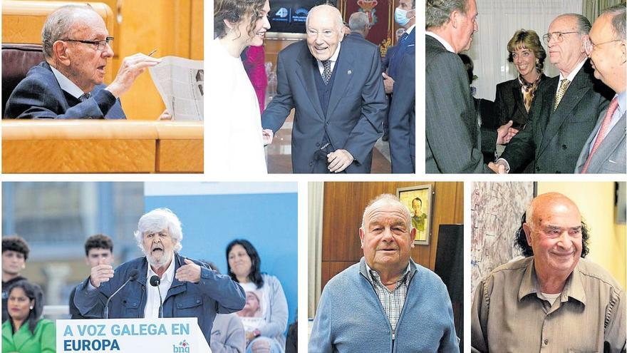 Políticos gallegos más allá de los 80 años: la frontera invisible