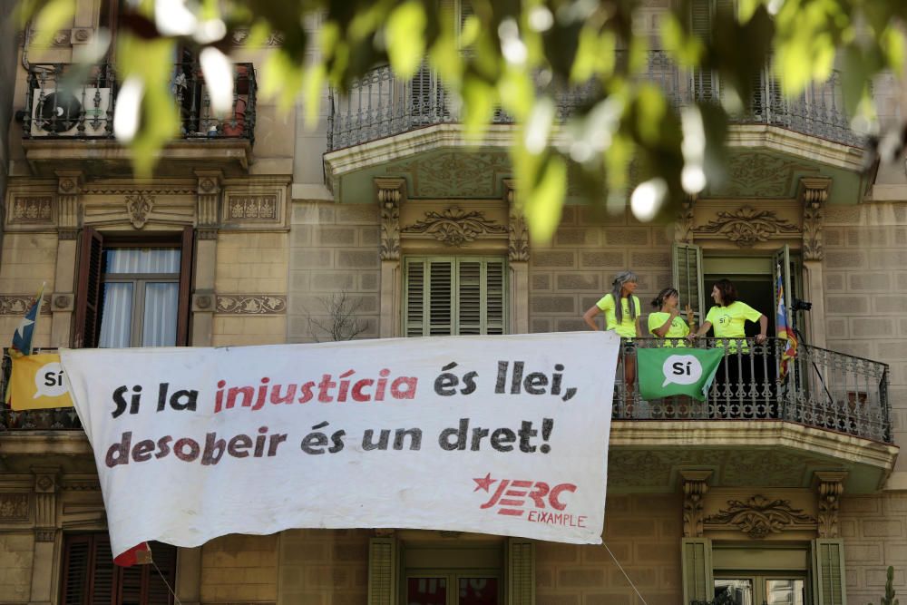 La manifestación de la Diada, en fotos