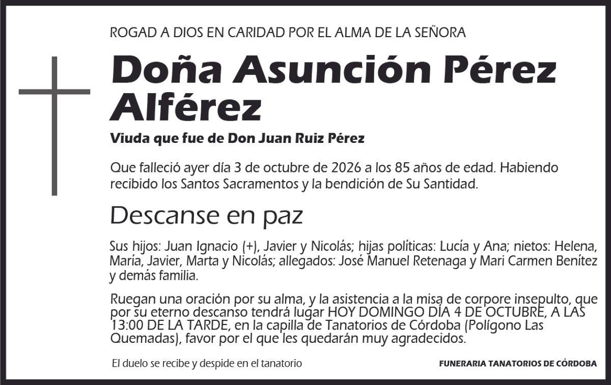 Asunción Pérez Alférez
