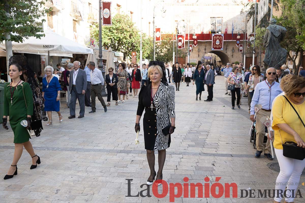 Procesión de regreso de la Vera Cruz a la Basílica