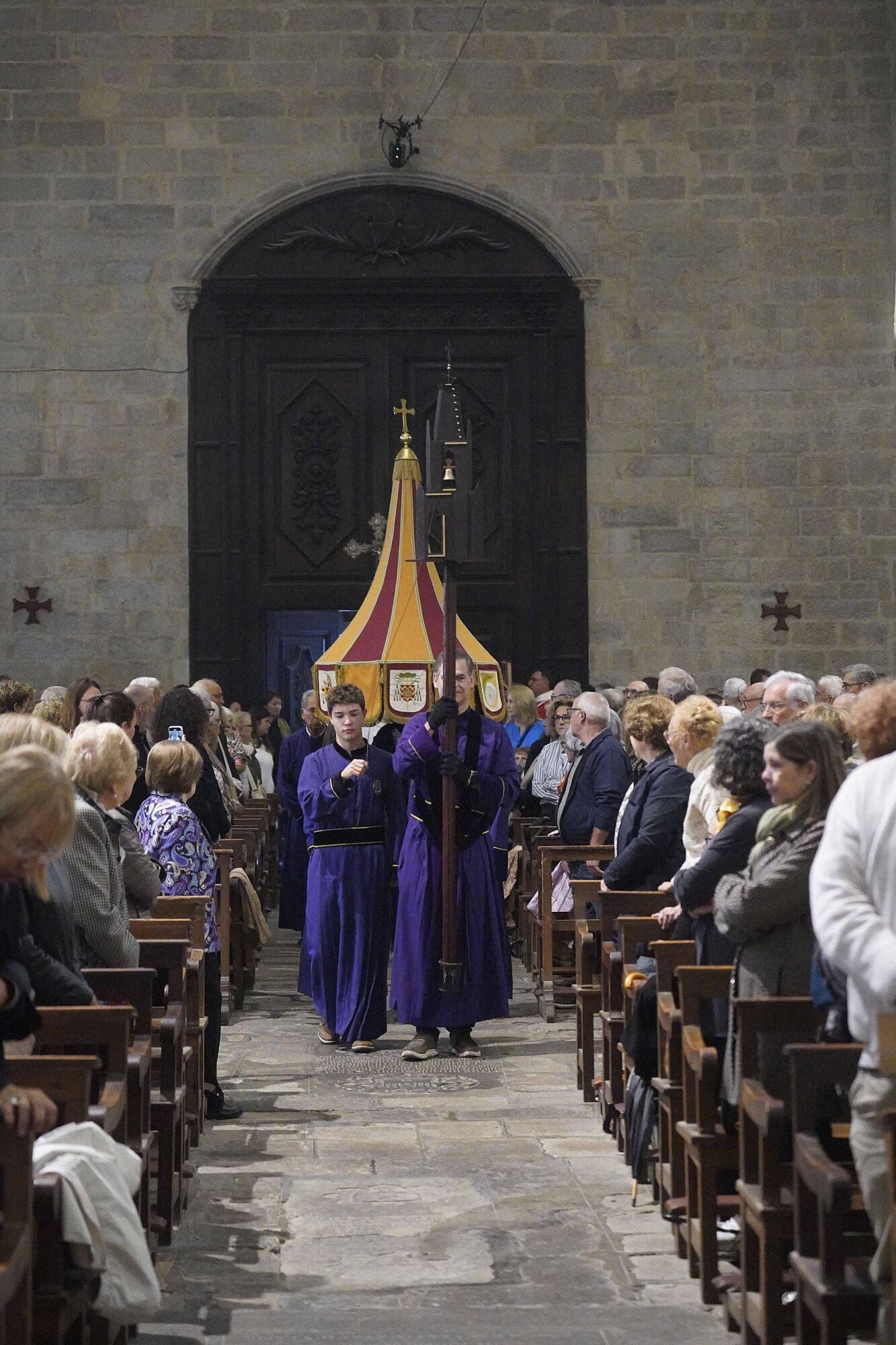 Girona Basílica de Sant Feliu missa de Sant Narcís El Bisbe de Girona evoca Sant Narcís per combatre "la guerra, la fam i la manca d'una vida digna"