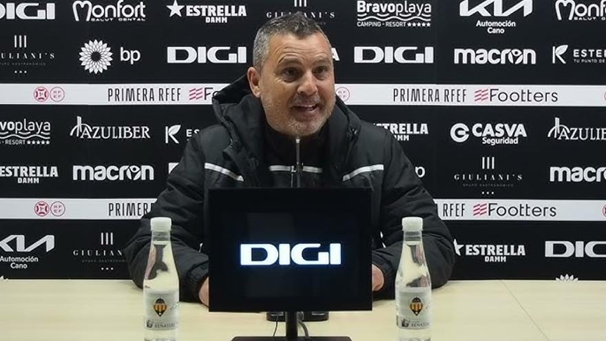 Sergi Escobar, en una rueda de prensa reciente en el Estadio Castalia.