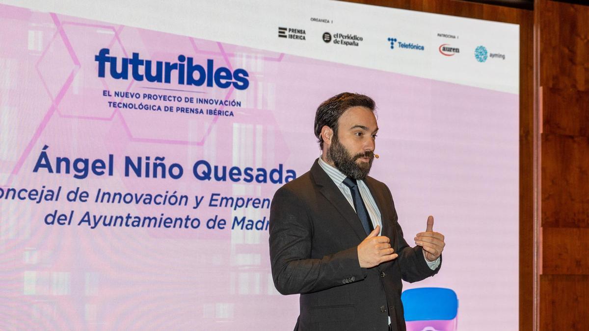 Ángel Niño, concejal de Innovación y Emprendimiento del Ayuntamiento de Madrid.