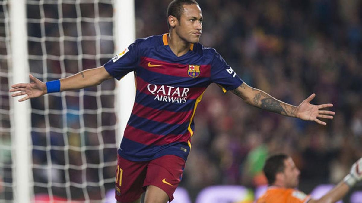 Neymar incrementó su presencia en el juego y, por primera vez, fue la referencia