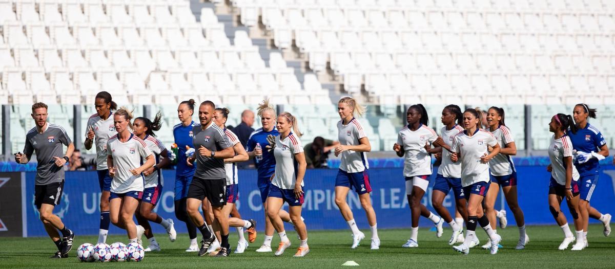 El Lyon, preparado para la final de la Champions League El Lyon, preparado para la final de la Champions League