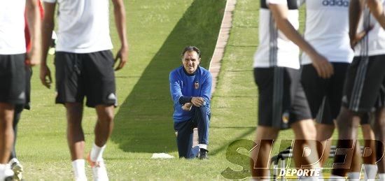 Último entrenamiento antes de viajar a Gijón