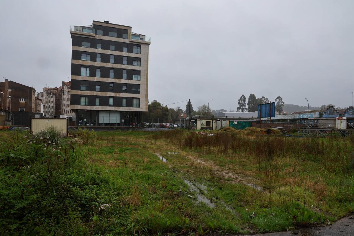 Solar sobre el que pretende edificar la empresa.