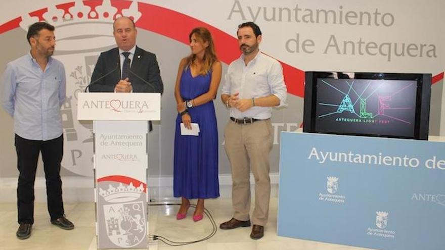 Presentación del evento  Antequera Light Fest