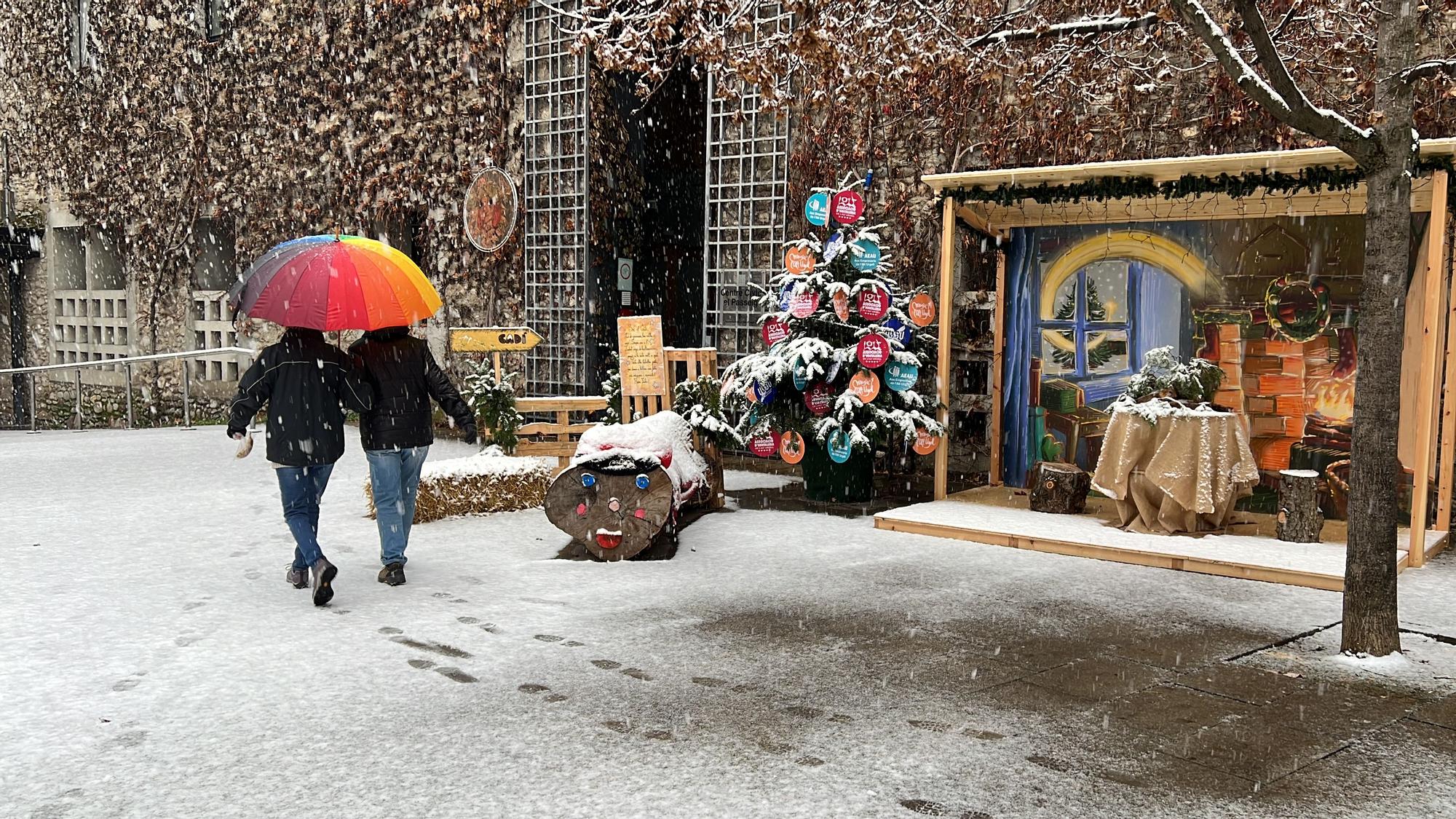 Nevada del 12 de desembre del 2022 a la Seu d'Urgell