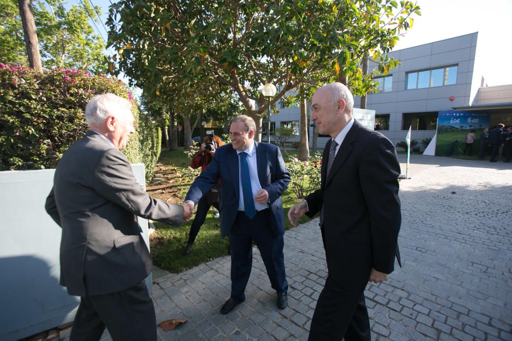 Al acto acudieron el ministro Margallo y el presidente de la Diputación de Alicante, César Sánchez, entre otros